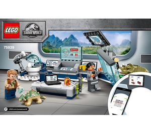 LEGO Dr. Wu's Lab: Baby Dinosaurs Breakout Set 75939 Instructions