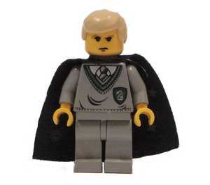 LEGO Draco Malfoy in Licht Grijs Slytherin uniform Minifiguur