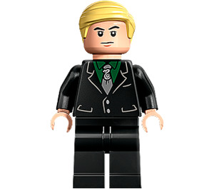 LEGO Draco Malfoy с Черно Костюм (Neutral / Angry) Минифигурка