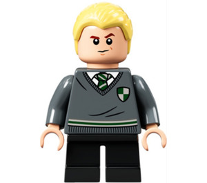 LEGO Draco Malfoy con Maglione con Scudo Minifigure