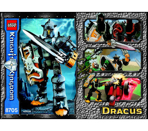 LEGO Dracus 8705 Instruktioner