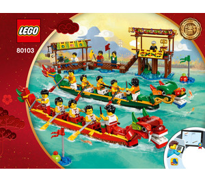 LEGO Draak Boat Race 80103 Instructions