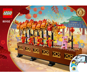 LEGO Dragon Dance Set 80102 Instructions