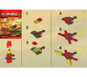 LEGO Draak Fight 30083 Instructions