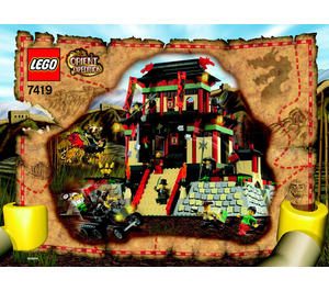 LEGO Dragon Fortress 7419 Anweisungen