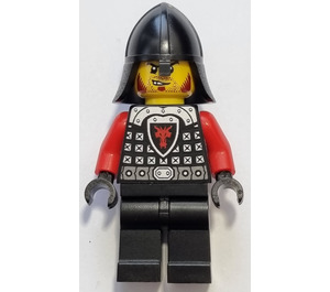 LEGO Dragon Knight Scale Mail with Dragon Shield and Angry Scowl Minifigure