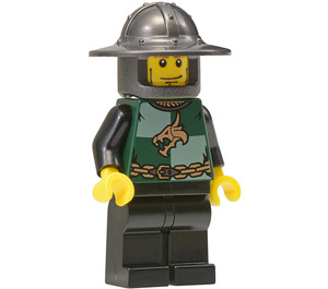 LEGO Drachen Knight mit Schwarz Helm Minifigur