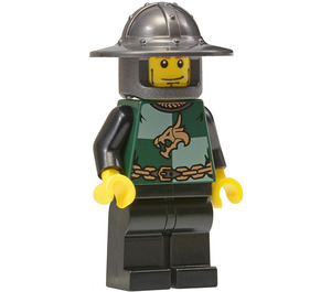 LEGO Drage Ridder med Sort Hjelm Minifigur