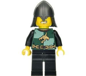 LEGO Dragon Knight with Helmet and Sneer Minifigure