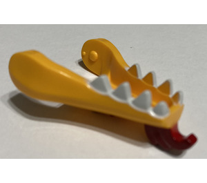 LEGO Dragon Lower Jaw with Dark Red Beard