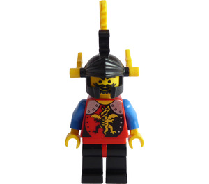 LEGO Draak Master Ridder met Geel Veren Minifiguur