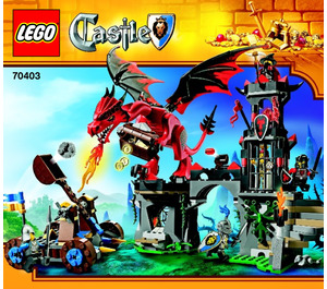 LEGO Dragon Mountain Set 70403 Instructions