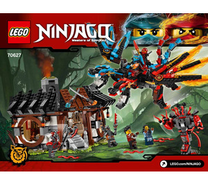 LEGO Dragon's Forge 70627 Ohjeet