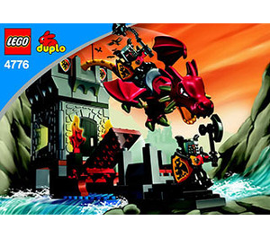 LEGO Dragon Tower Set 4776 Instructions