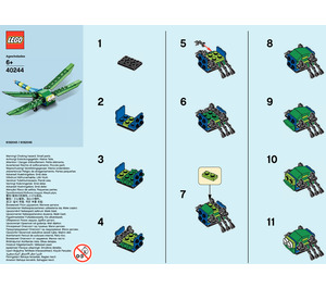 LEGO Dragonfly Set 40244 Instructions