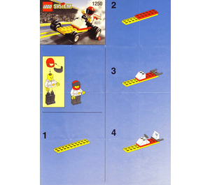 LEGO Dragster 1250-1 Ohjeet