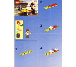 LEGO Dragster Set 1250-1 Instructions