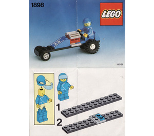 LEGO Dragster 1898 Anweisungen