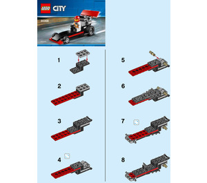 LEGO Dragster Set 30358 Instructions