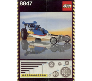 LEGO Dragster Set 8847