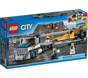 LEGO Dragster Transporter Set 60151 Packaging