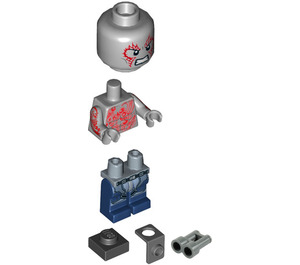 LEGO Drax con Mochila cohete Minifigura