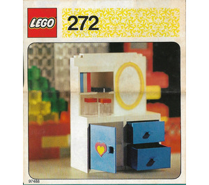 LEGO Dressing Table with Mirror 272 Anweisungen