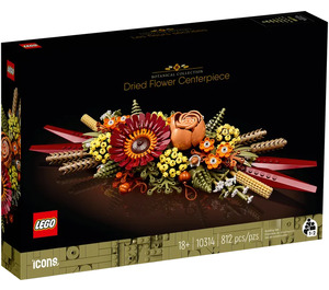LEGO Dried Fleur Centrepiece 10314 Packaging
