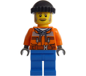 LEGO Fahrer mit Gestrickt Kappe Minifigur