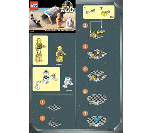 LEGO Droid Escape 7106 Instructies