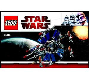 LEGO Droid Tri-Fighter Set 8086 Instructions