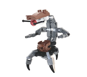 LEGO Droideka s Dark Stone Šedá Mechanický Paže Minifigurka