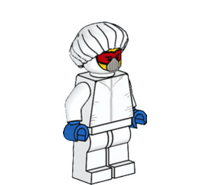 LEGO Drone Engineer Minifigur