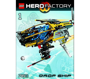 LEGO Drop Ship 7160 Instructions