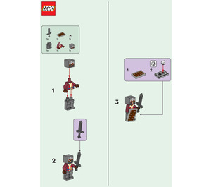 LEGO Drowned and Hero 662405 Instructions