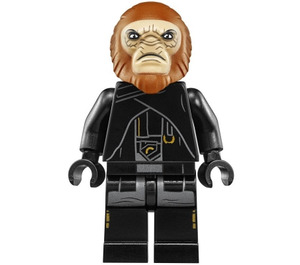 LEGO Dryden's Stráž s zavřený Ústa Minifigurka