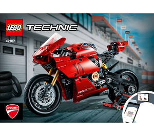 LEGO Ducati Panigale V4 R Set 42107 Instructions