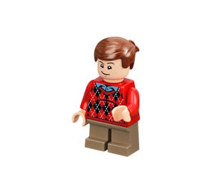 LEGO Dudley Dursley mit Rot Pullover Minifigur