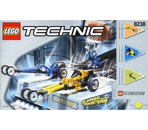 LEGO Dueling Dragsters Set 8238
