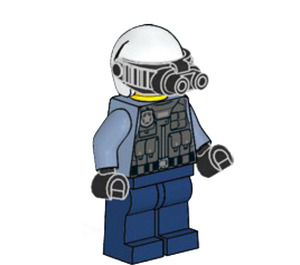 LEGO Duke DeTain with Black Night Vision Goggles Minifigure