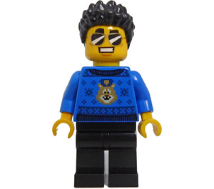 LEGO Duke DeTain con Azul Policía Jersey Minifigura