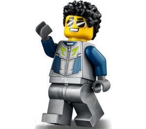 LEGO Duke DeTain mit Flach Silber Zipped Jacke Minifigur