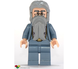 LEGO Dumbledore mit Sand Blau Outfit Minifigur