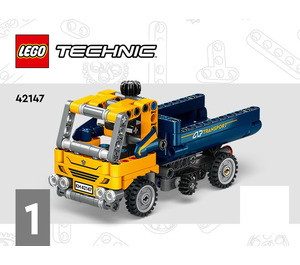 LEGO Dump Truck Set 42147 Instructions