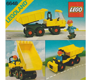 LEGO Dump Truck Set 6648-2