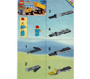 LEGO Dumper 6535 Instructies