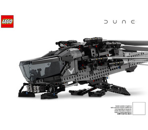 LEGO Dune Atreides Royal Ornithopter 10327 Instructions