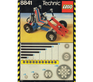 LEGO Dune Buggy 8841 Instructions