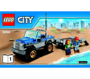 LEGO Dune Buggy Trailer 60082 Инструкции