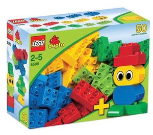 LEGO Duplo Basic Bricks with Fun Figures Set 5586 Packaging